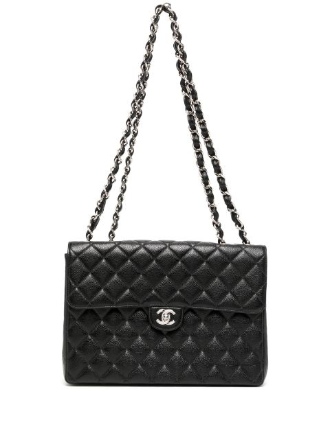 HOT SALE CHANEL 2000 Jumbo Classic Flap shoulder bag Women