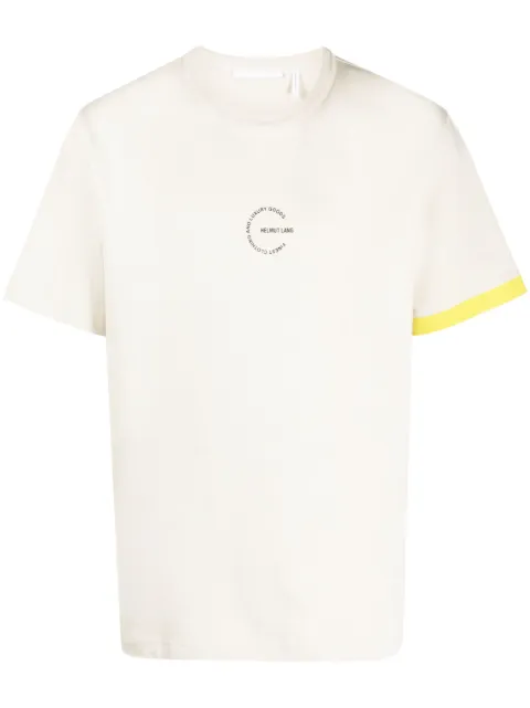 Helmut Lang graphic-print cotton T-shirt