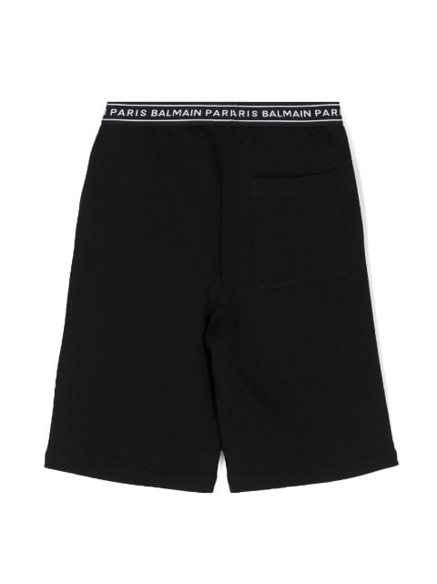 logo-waistband shorts