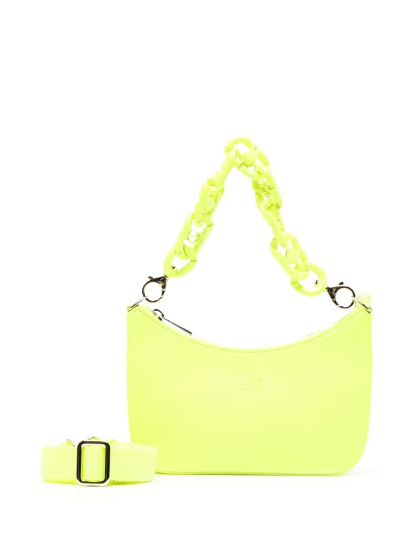 Christian Louboutin Mini Loubila Leather Shoulder Bag | Yellow