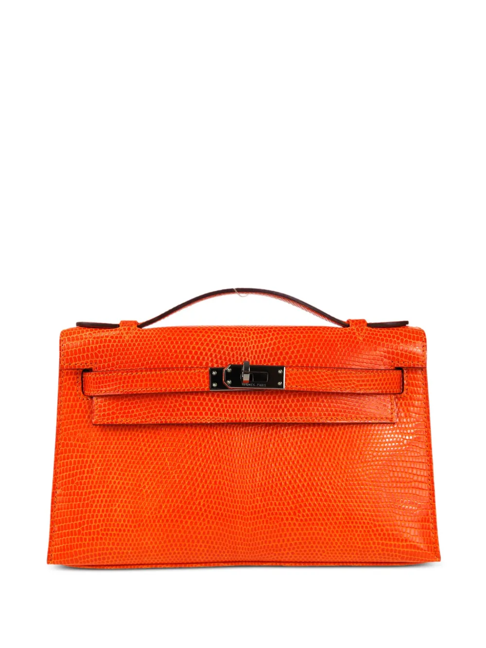 Hermès Pre-Owned 2006 ケリーカット ハンドバッグ - オレンジ Hermès Pre-Owned 2006 ケリーカット ハンドバッグ - オレンジ