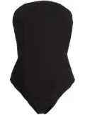 Rokh slim-cut panelled bodysuit - Black