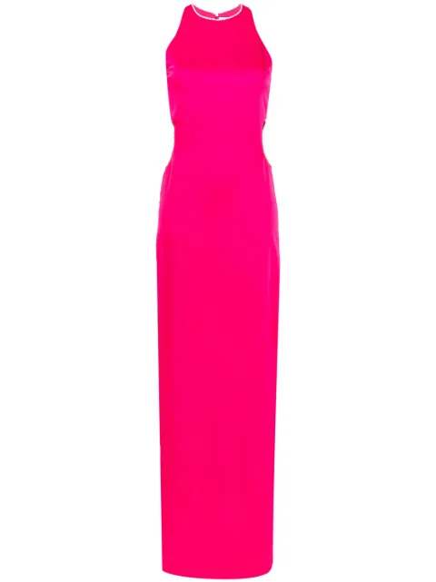 Genny cut-out detail long dress