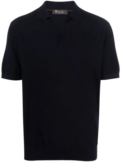Loro Piana basic short-sleeved polo shirt