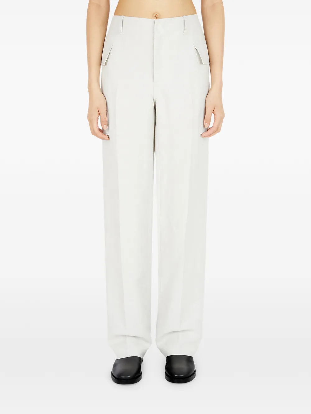 Durazzi Milano Pantaloni con tasche - Toni neutri