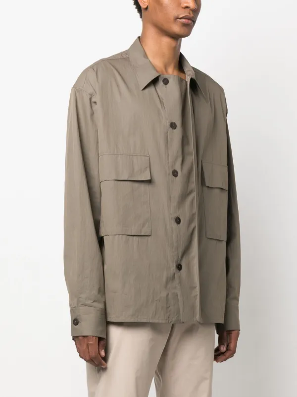 Studio Nicholson long-sleeve Shirt Jacket - Farfetch