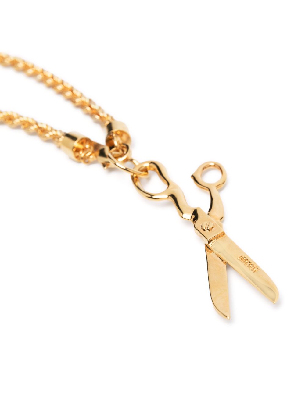 Moschino scissor-pendant Chain Necklace - Farfetch