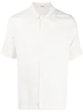 Séfr buttoned short-sleeved shirt - Neutrals