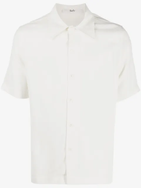 Séfr chemise boutonnée à manches courtes