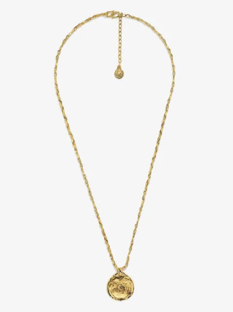Goossens Talisman Aries medal necklace