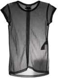 TOM FORD sheer crewneck T-shirt - Black