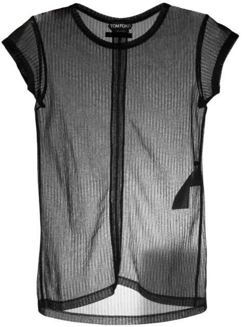 TOM FORD sheer crewneck T-shirt