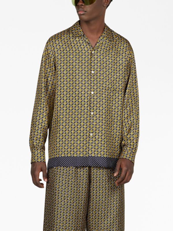 Gucci silk best sale pajamas men's