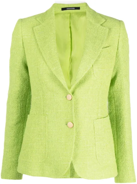 Tagliatore slim-fit single-breasted blazer Women