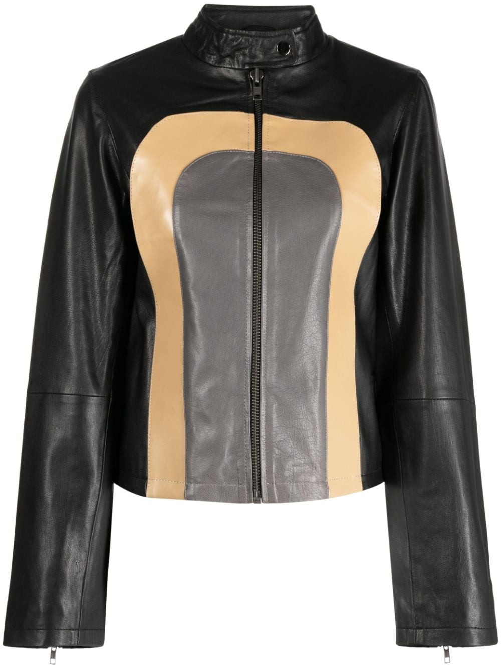 Dior - Biker Jacket Black Goatskin - Size 36 - Women