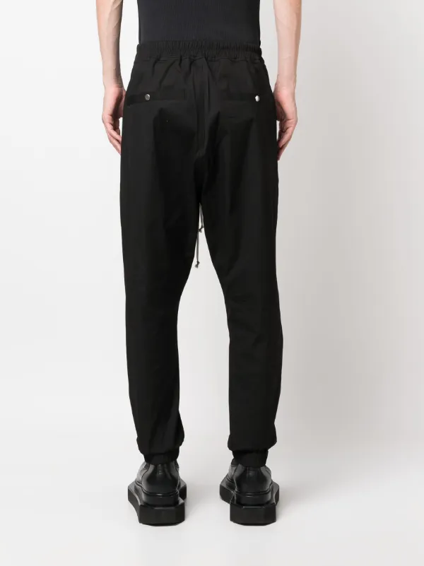 激安/新作 zip-detail Owens Rick Drawstring Black | Joggers Jersey パンツ