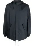 Rains drawstring-hood parka jacket - Blue