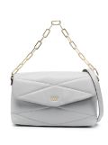 DKNY quilted leather crossbody bag - Grey