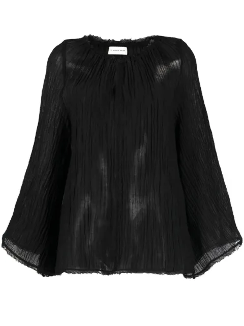 By Malene Birger Havanna long-sleeve blouse