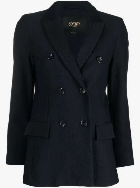 Seventy double-breasted tailored blazer