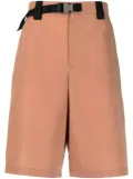 Jacquemus Le short Meio belted shorts - Brown