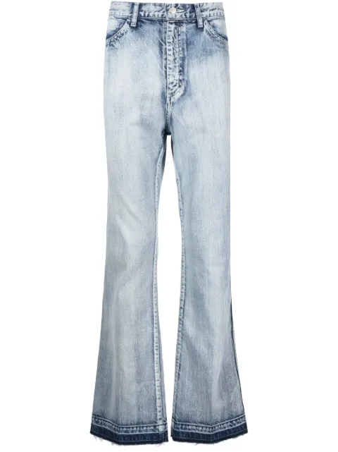 Toga Virilis jeans rectos con efecto lavado