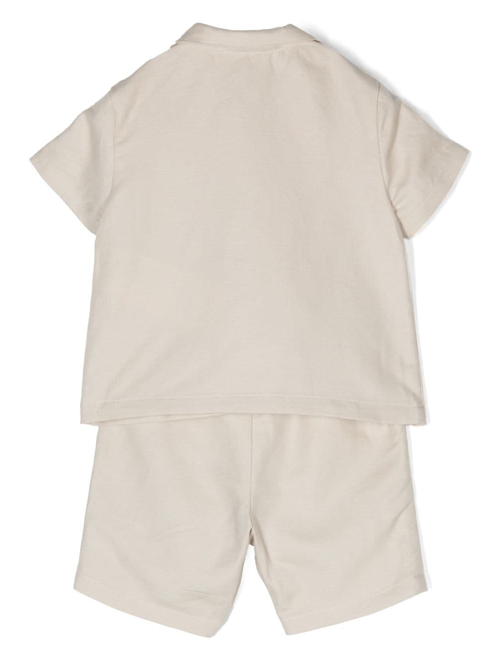 Emporio Armani Kids Straight shorts - Beige