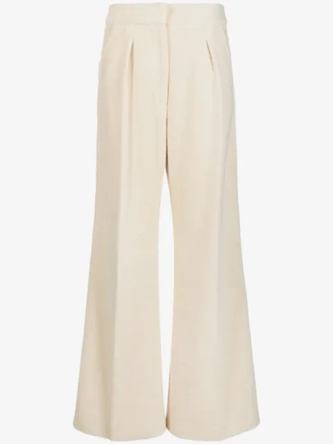 Jacquemus wide-leg flared trousers