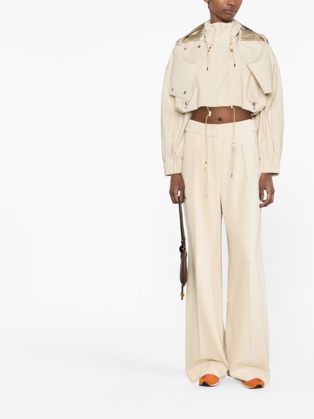 Jacquemus wide-leg Flared Trousers - Farfetch