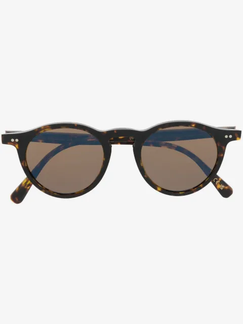 Oliver Peoples نظارة شمس بإطار مستدير وعدسات ملونة