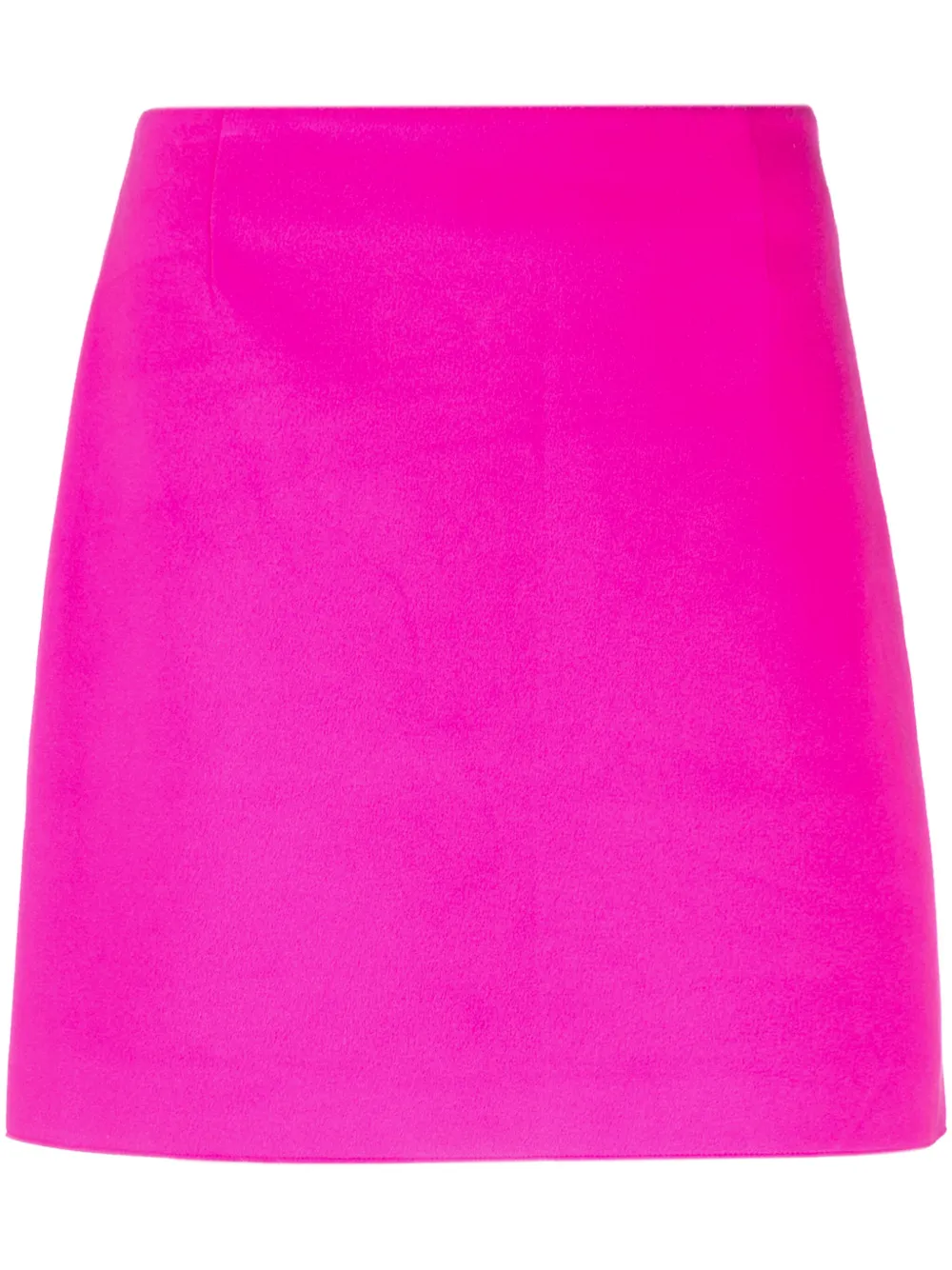 Manuel Ritz Terry-cloth High-waist Skirt In Pink