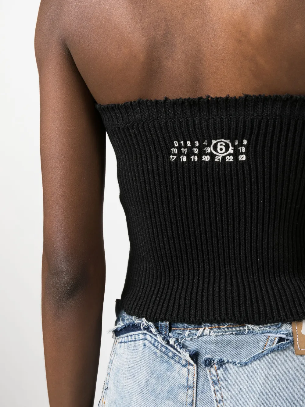MM6 Maison Margiela ニットトップ - Farfetch