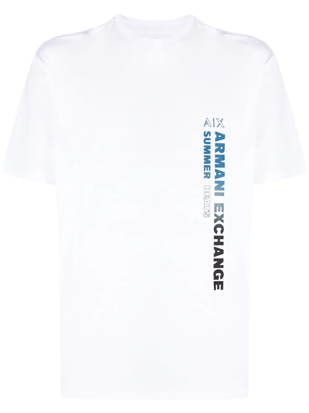 Armani Exchange logo-print cotton T-shirt