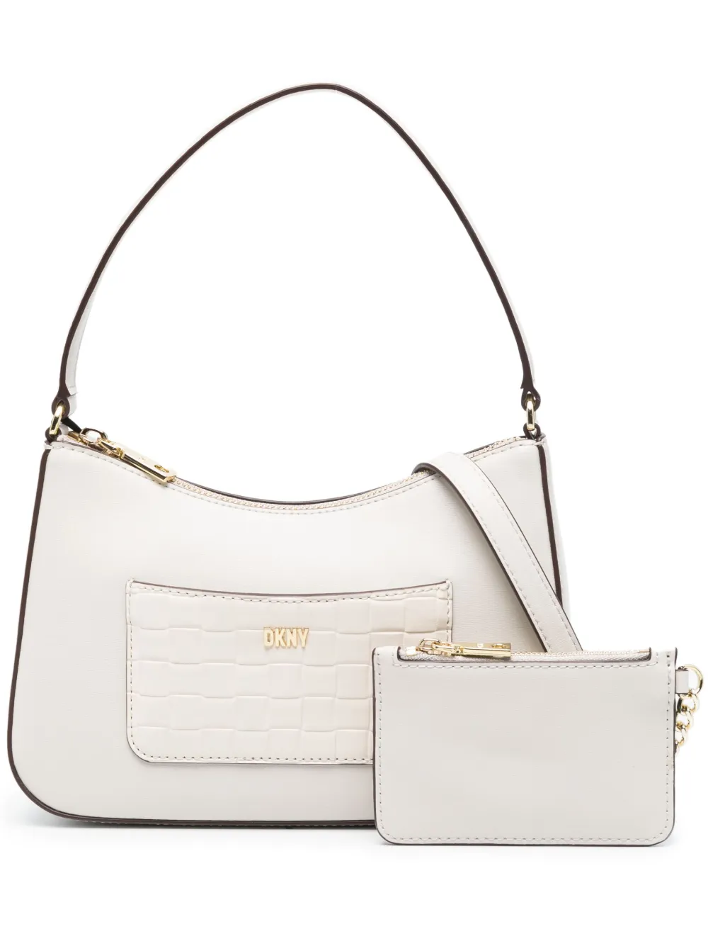 DKNY logoprint Shoulder Bag Farfetch