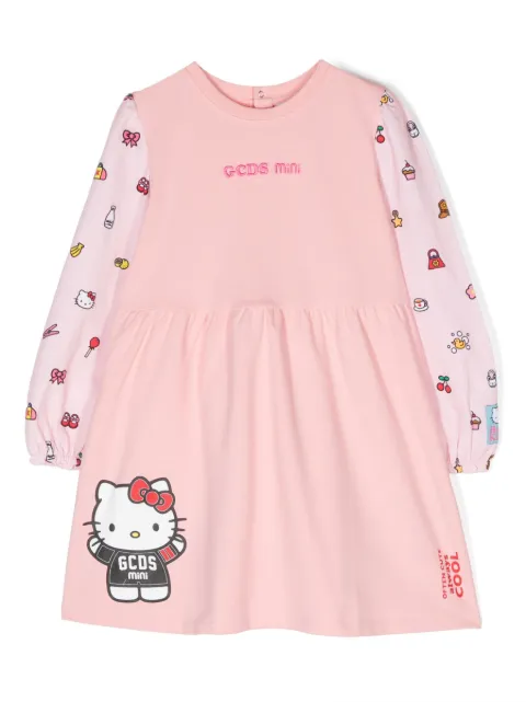 Gcds Kids Hello Kitty print dress