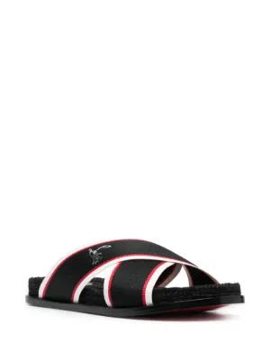 Christian louboutin flip flops mens deals