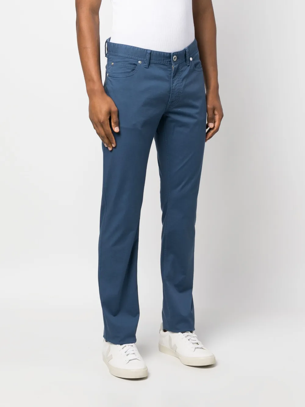 Brioni Straight-leg Jeans In Blue
