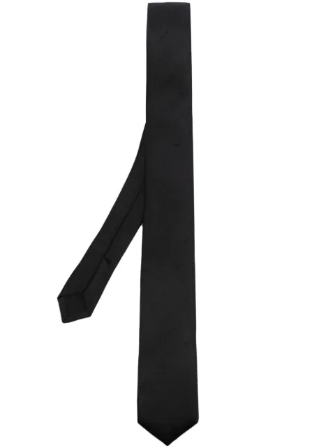 Saint Laurent textured-finish silk tie 