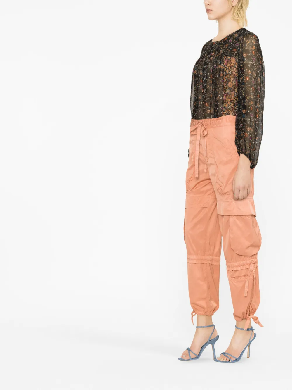 Peach on sale cargo pants