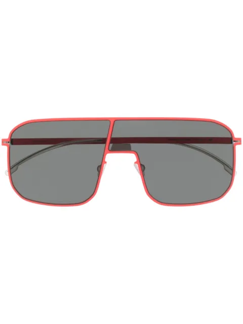 Mykita lentes de sol con armazón redonda