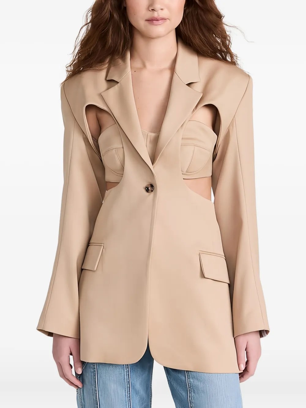 Rokh Blazer a strati - Toni neutri