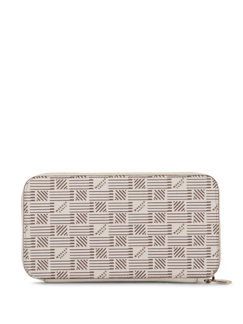 Moreau monogram-print leather wallet 