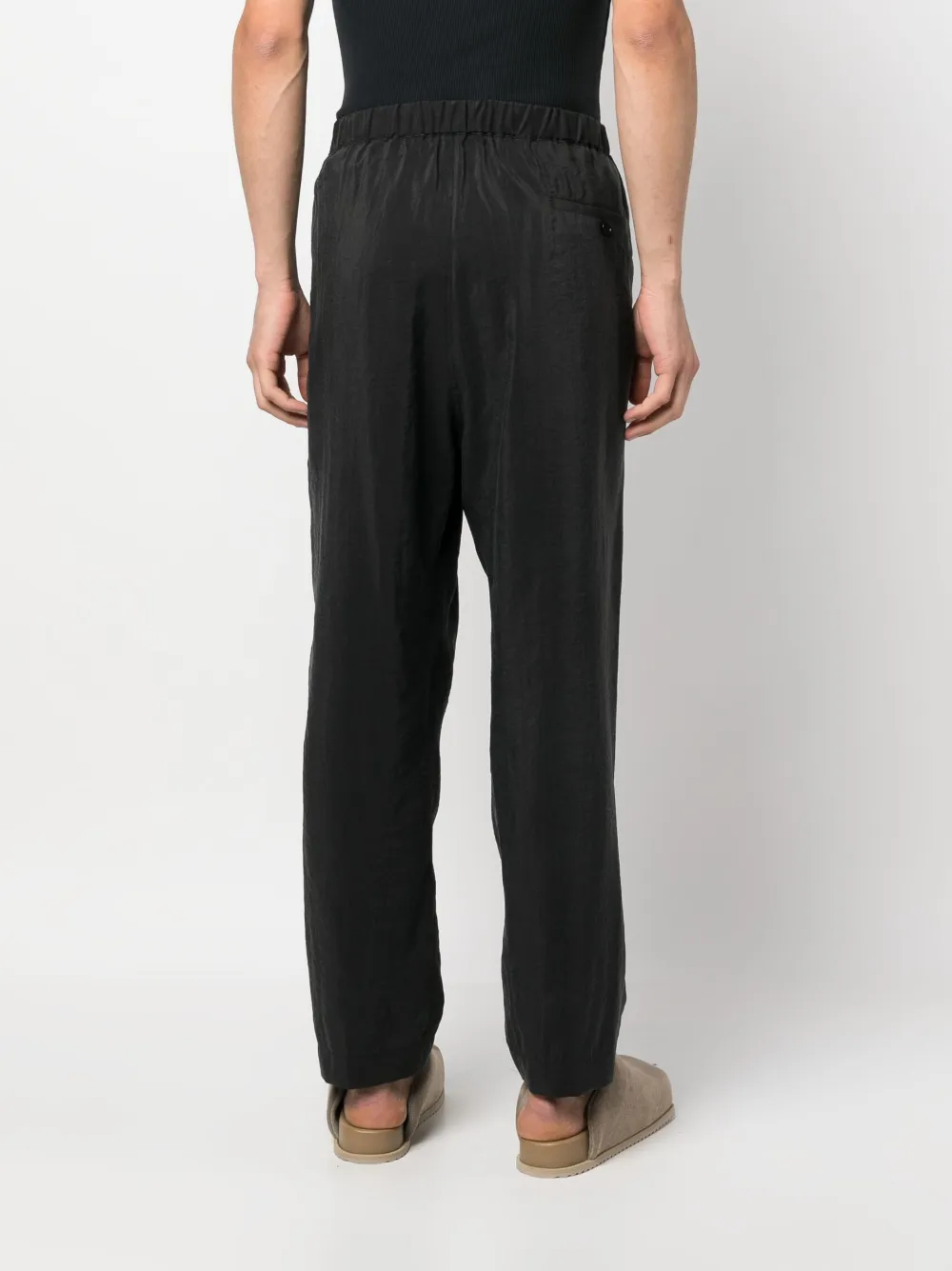 Lemaire Pleated silk-blend Trousers - Farfetch