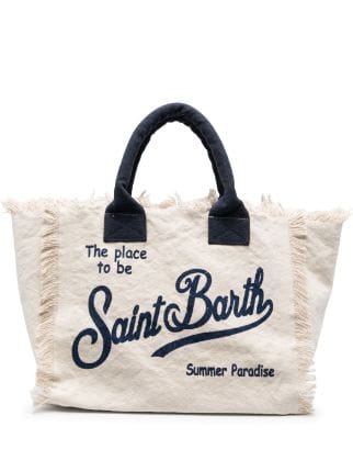 MC2 Saint Barth Vanity Logo Tote Bag - Farfetch