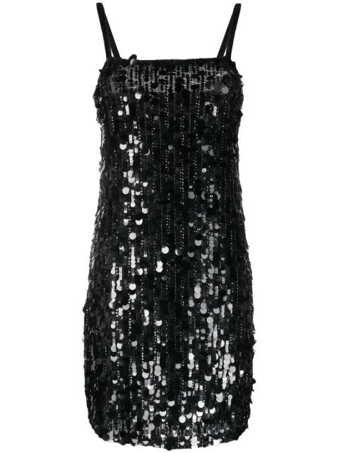 P.A.R.O.S.H. sequined sleeveless minidress