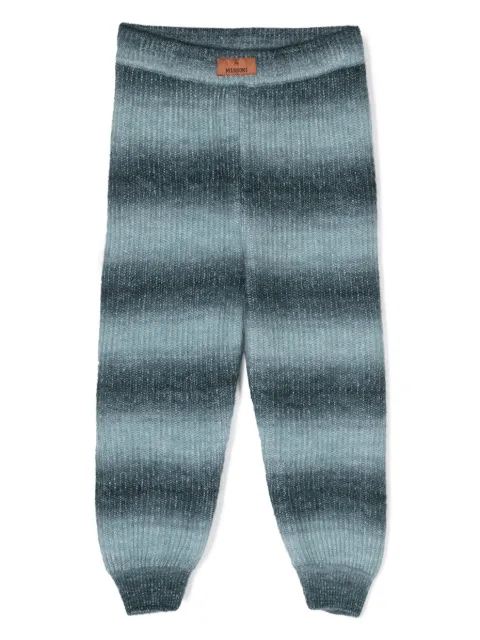 Missoni Kids Calça com efeito degradê