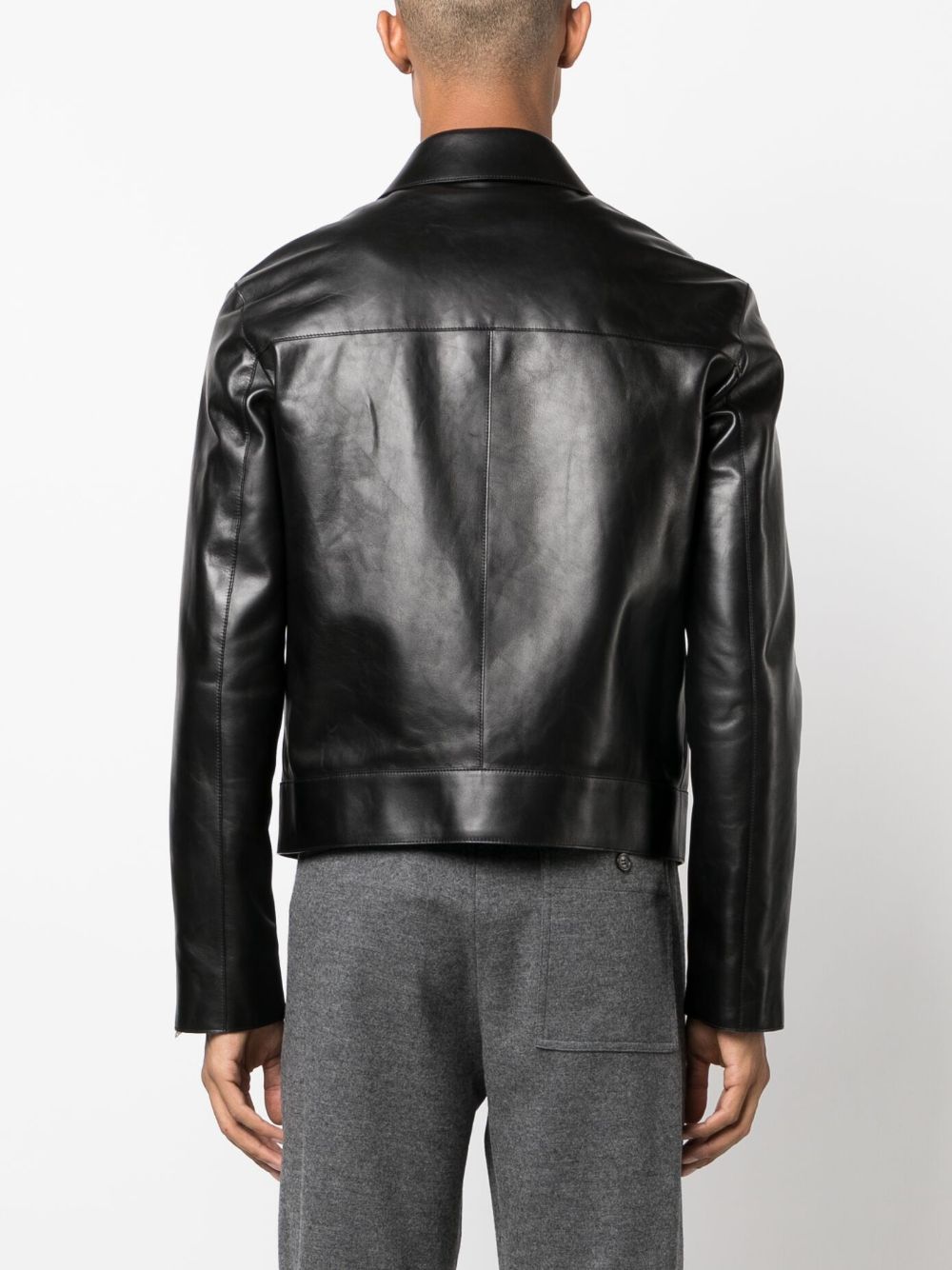 Lanvin zip-up Leather Jacket - Farfetch
