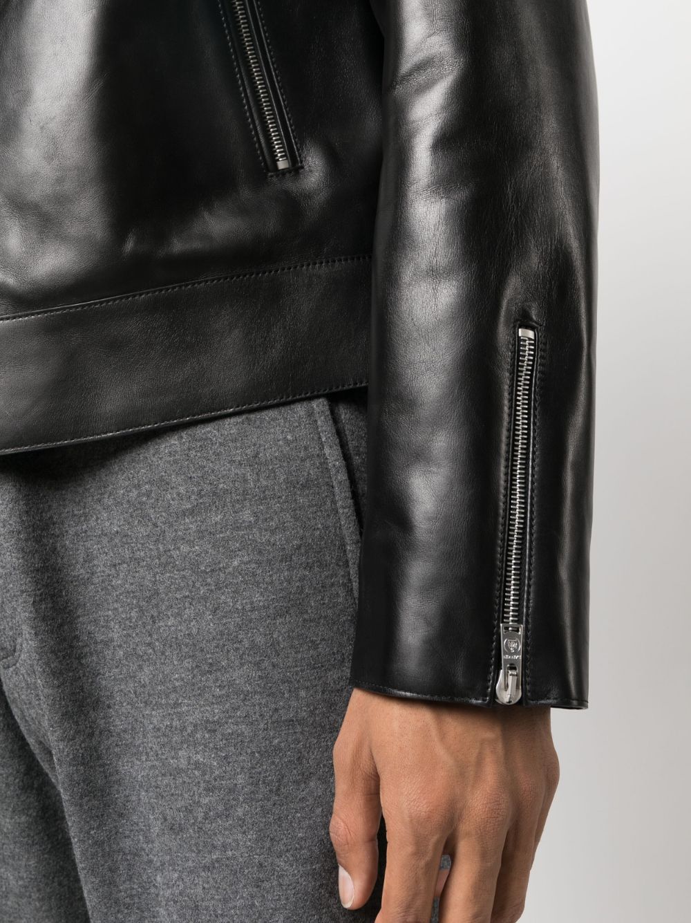 Lanvin zip-up Leather Jacket - Farfetch