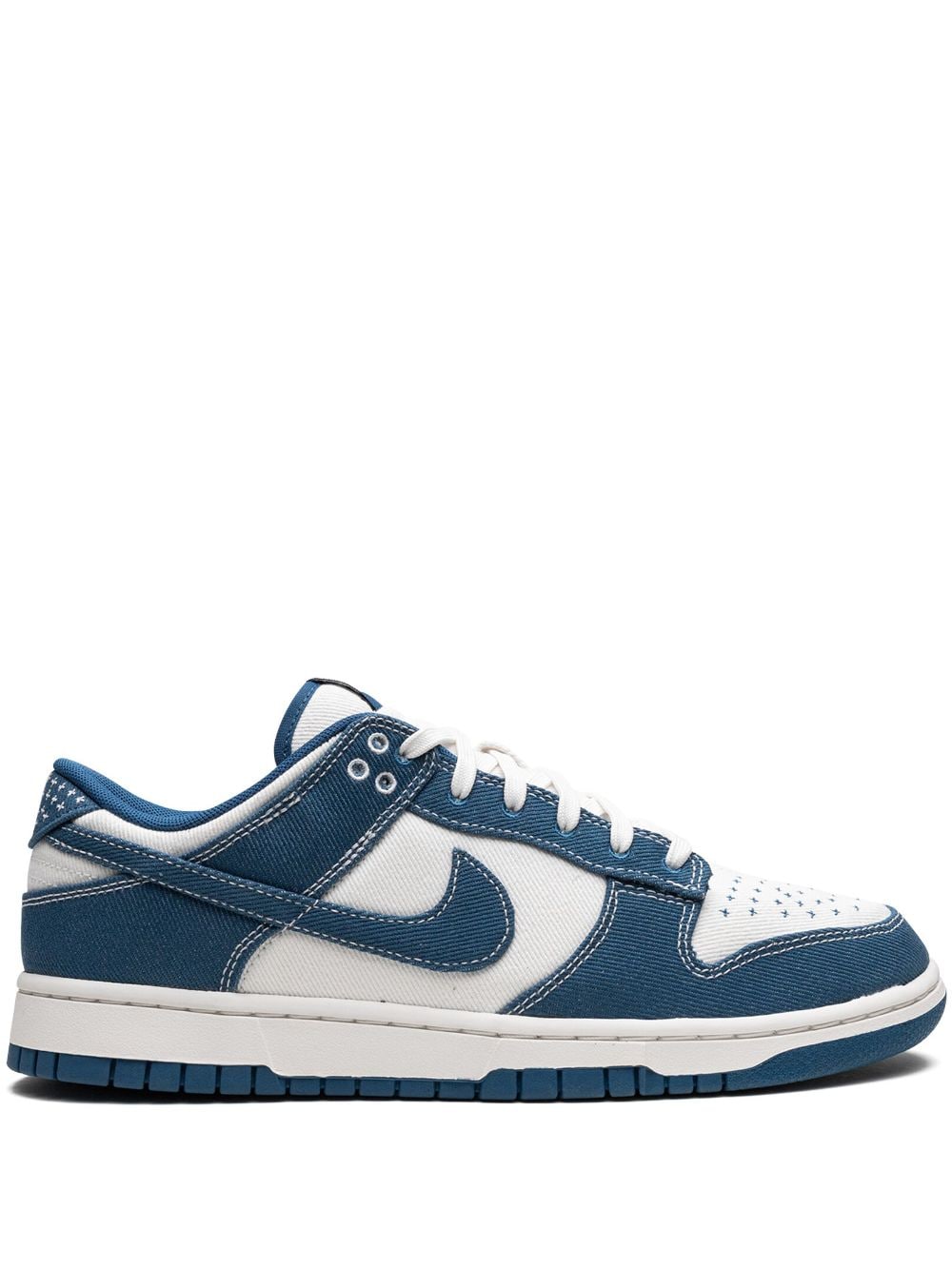 Shop Nike Dunk Low Shashiko "industrial Blue" Sneakers