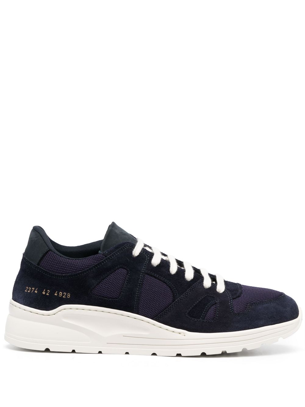 COMMON PROJECTS CROSS TRAINER PANELLED SNEAKERS